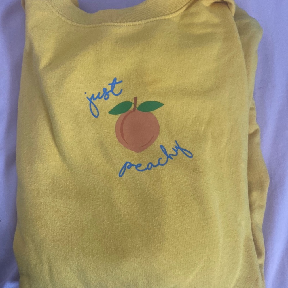 just peachy 🍑 hoodie